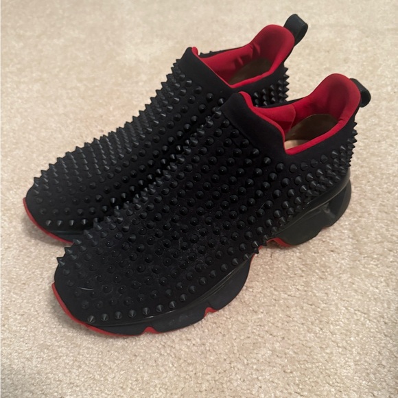 Christian Louboutin Spike Sneakers - Picture 2 of 7